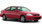 HONDA CIVIC VI купе (EJ, EM1)